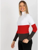 Dámská halenka RV BZ 8465 1.15P ecru - FPrice Dámská halenka RV BZ 8465 1.15P ecru - FPrice