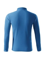 Pique Polo LS polokošile pánská azurově modrá Pique Polo LS polokošile pánská azurově modrá