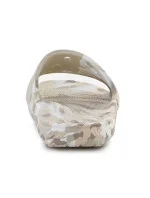 Dámské žabky Classic Marbled Slide 206879-2Y3 hnědé - Crocs