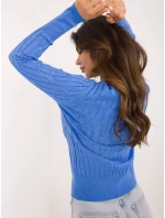 Dámský svetr AT SW 2338 2.61 Modrá - FPrice