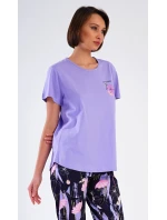 Dámské pyžamo kapri Flowers