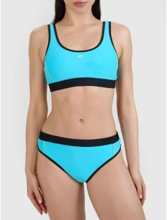 Dámské bikiny se středně vysokým pasem 4F 4FWSS25UBKBF078-33S