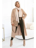 619-2 Pohodlný a elegantní dámský žebrovaný overal s výstřihem - khaki barva 619-2 Pohodlný a elegantní dámský žebrovaný overal s výstřihem - khaki barva