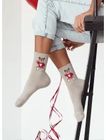 Milena ponožky 0200-144 Valentýnský medvěd 37-41