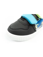 Leomil Sonic dětské sportovní boty lehké tenisky na suchý zip černé