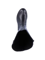 Kožené boty Rieker W Z9591-00 černá