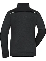 Daiber JN 897 Dámská pracovní pletená fleece bunda - Solid 02.0897 black/black Daiber JN 897 Dámská pracovní pletená fleece bunda - Solid 02.0897 black/black