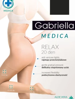 Gabriella Medica Relax 20 DEN Code 110 barva:nero