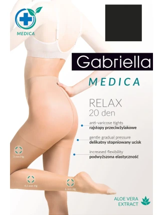Gabriella Medica Relax 20 DEN Code 110 barva:nero Gabriella Medica Relax 20 DEN Code 110 barva:nero