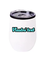 Personalizovaný termohrnek "BOWL" s vlastním textem s obrysem Personalizovaný termohrnek "BOWL" s vlastním textem s obrysem