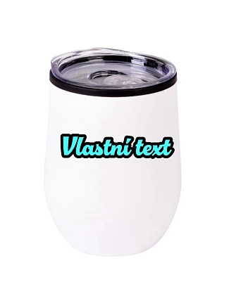 Personalizovaný termohrnek "BOWL" s vlastním textem s obrysem Personalizovaný termohrnek "BOWL" s vlastním textem s obrysem