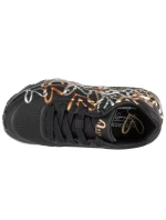 Skechers JGoldCrown: Uno Lite - Metallic 314067L-BKGD Black 28