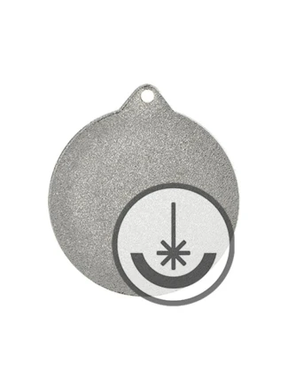 Laserem gravírovaná medaile - RMI Laserem gravírovaná medaile - RMI