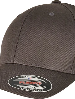 Flexfit 6277OC 6 panelová kšiltovka z bio bavlny 55.77OC dark grey