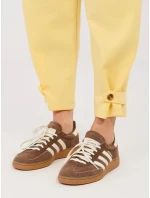 Kalhoty MI SP P6224.71 světle žluté