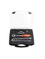 Sada nástrčných klíčů UNIOR 1/4'' v krabici