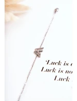 Náramek Na řetízku Se Zirkony stříbrný Náramek Na řetízku Se Zirkony stříbrný