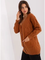 Jumper AT SW 2241.36P tmavě oranžový