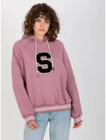 Mikina RV BL 8372.04P tmavě růžová