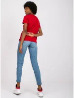 Tričko TW TS 1004.24x tmavě červená