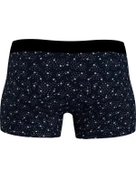 Pánský dárkový set boxerky + ponožky  UM0UM03048 0GU černé se vzorem - Tommy Hilfiger
