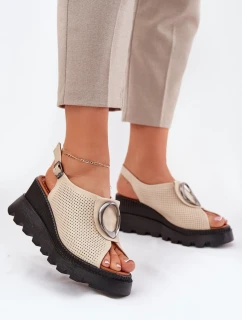 Bota na klínech  model 213005 Step in style