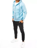 FashionStreet pánská modročerná tepláková souprava AX0635