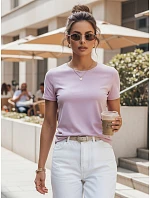 MAYLA dámské tričko fialové FashionStreet RY2209 MAYLA dámské tričko fialové FashionStreet RY2209