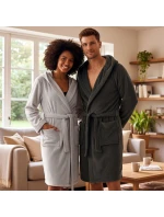 Dámský župan 42877 Brid grey - HENDERSON