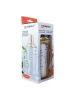 SKLENĚNÝ KOKTEJLOVÝ ŠEJKR 450ML ALPINA