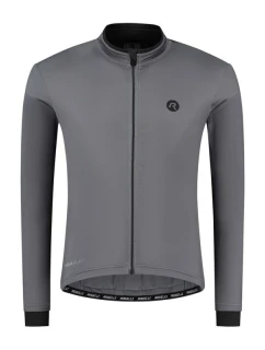 Rogelli ESSENTIAL dres s dlouhým rukávem graphite M