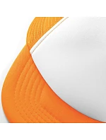 Beechfield B 645 5 panelová kšiltovka Vintage Trucker 53.0645 orange/white