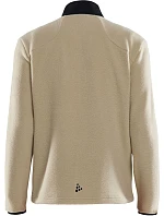 Craft Corporate ADV Pile Fleece Jacket M Pánská fleecová bunda Sherpa 81.2220 ecru/black