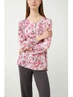 Vamp - Květinové dámské pyžamo 21040 - Vamp