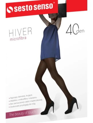 Dámské punčochové kalhoty HIVER 40den - Sesto Senso Dámské punčochové kalhoty HIVER 40den - Sesto Senso