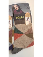 Ponožky WiK SO&LI 3002 vzor 57 Angora 35–42