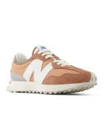 New Balance dámské/ pánské sportovní boty 327 semišové oranžové tenisky (U327CI)