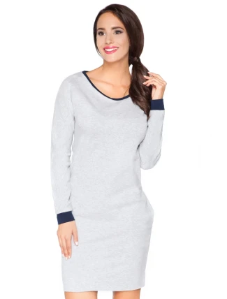 Dámské denní šaty E4 šedé - RaWear