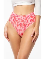 Dámské brazilky Love Vibes Simple Brasil Maxi Růžová mix - Julimex Dámské brazilky Love Vibes Simple Brasil Maxi Růžová mix - Julimex