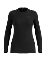 Dámské tričko ODLO Merino 160 BL Top Crew Neck l/s velikost S Black