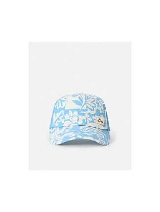 Dámská kšiltovka RIP CURL Mixed Yardage Trucker, modrá Dámská kšiltovka RIP CURL Mixed Yardage Trucker, modrá