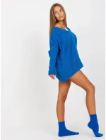 Dámský svetr TW SW BI M903 tmavě modrý Dámský svetr TW SW BI M903 tmavě modrý