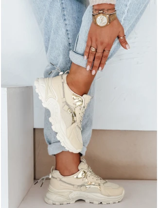 FashionStreet béžové dámské tenisky ZY1011