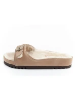 Scholl Iconic MEG Taupe W F303171062 dámské žabky Scholl Iconic MEG Taupe W F303171062 dámské žabky