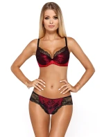 PariPari Catherine IV barva:červeno-černá