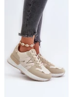 Dámské tenisky z ekokože béžové Kaimans