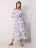 Šaty WN SK 840 1.36P světle modrá Šaty WN SK 840 1.36P světle modrá