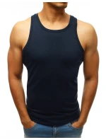 Pánské tílko bez potisku tmavě modré FashionStreet RX3496