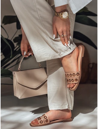 STELLSAN béžové dámské žabky FashionStreet ZY0856 STELLSAN béžové dámské žabky FashionStreet ZY0856