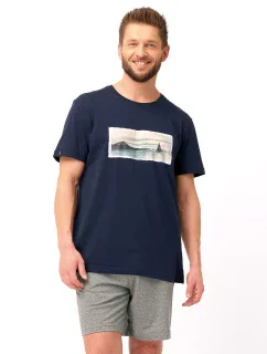 Pyžamo Key MNS 606 A25 kr/r M-2XL